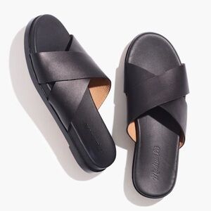 Madewell Louisa Crisscross Slide Sandals